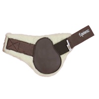 Equinenz - Wool Lined Fetlock Boots(Size:L,Colour:Brown)