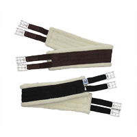 Equinenz Wool Lined All Purpose Girth [Size: 42" / 107cm] [Colour: Brown]