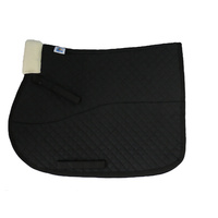 Equinenz Comfort Jumping Saddle Blanket [Colour: Black]