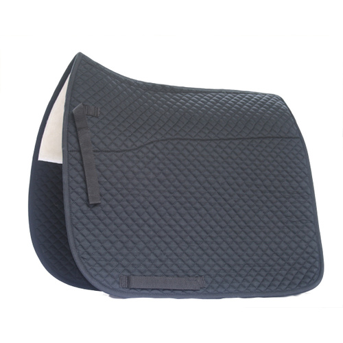 Equinenz EQ Original- Wool Lined Cotton Quilted Dressage Saddle Blanket